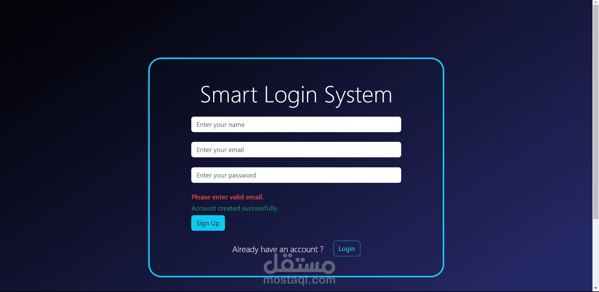 Smart-Login-System