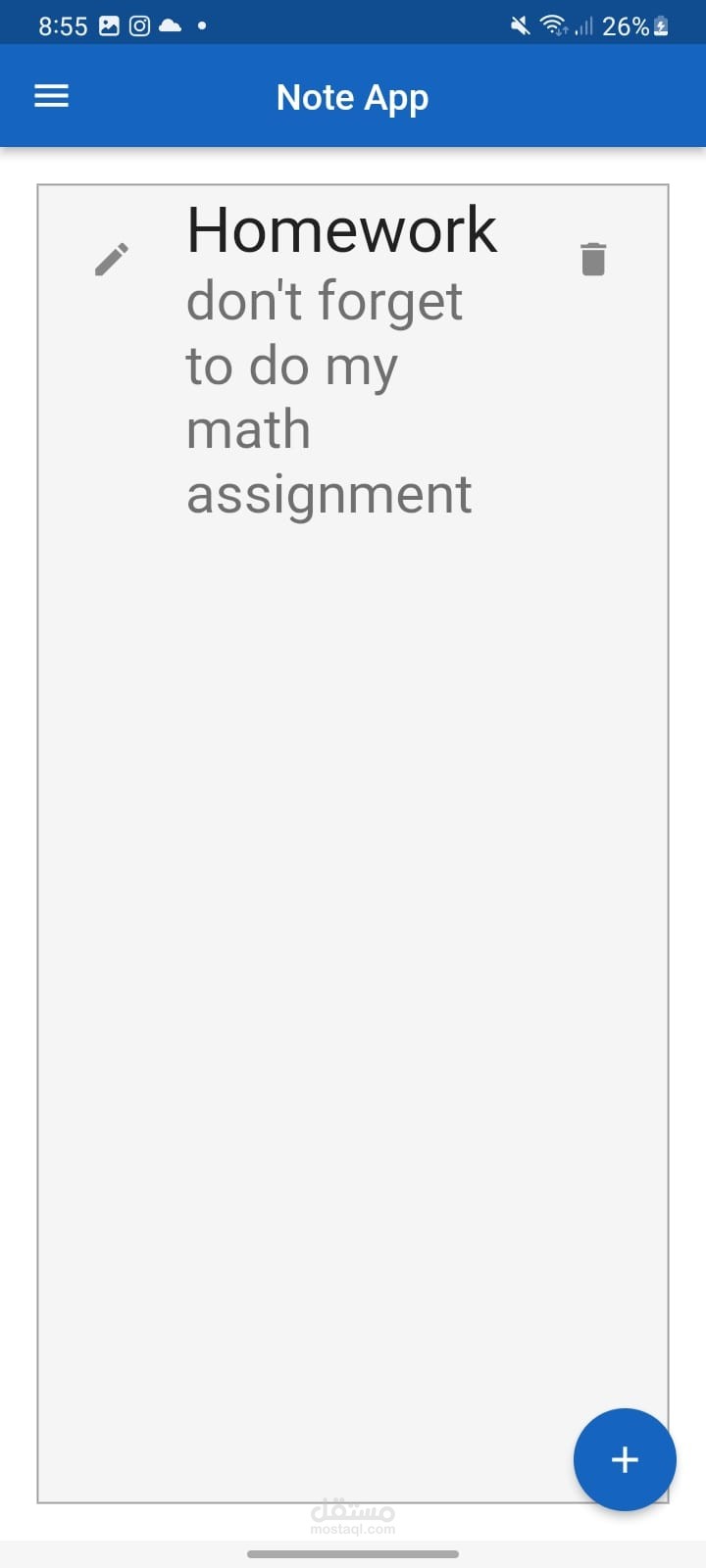 note application