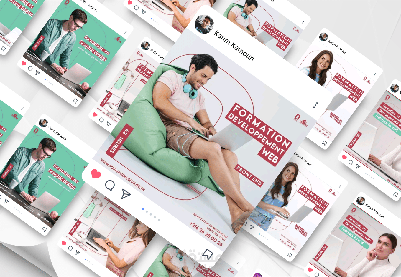 تصميم إعلانات إحترافية لوسائل التواصل