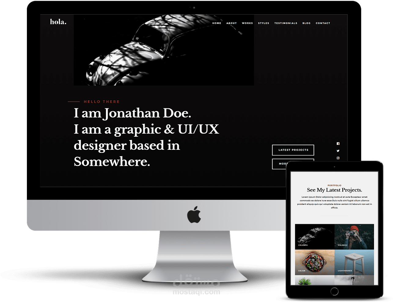 تحويل قالب html الى قالب ووردبرس(موقع شخصي)