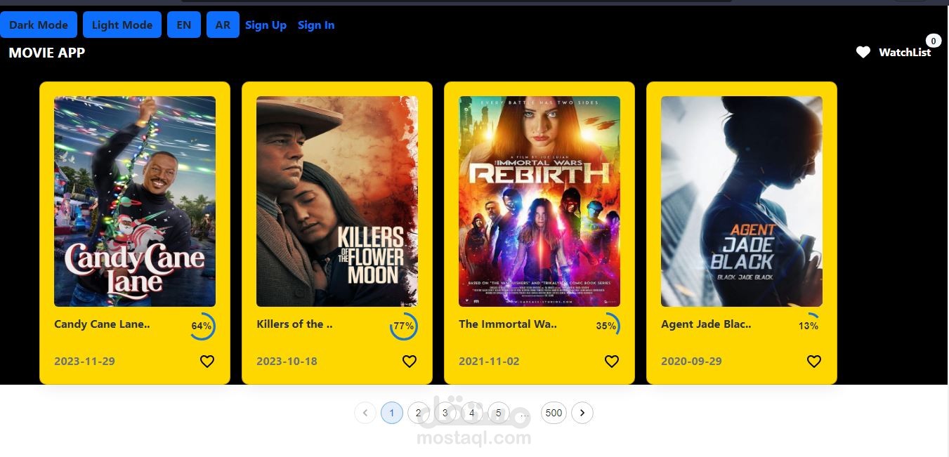 Web Site About Movies