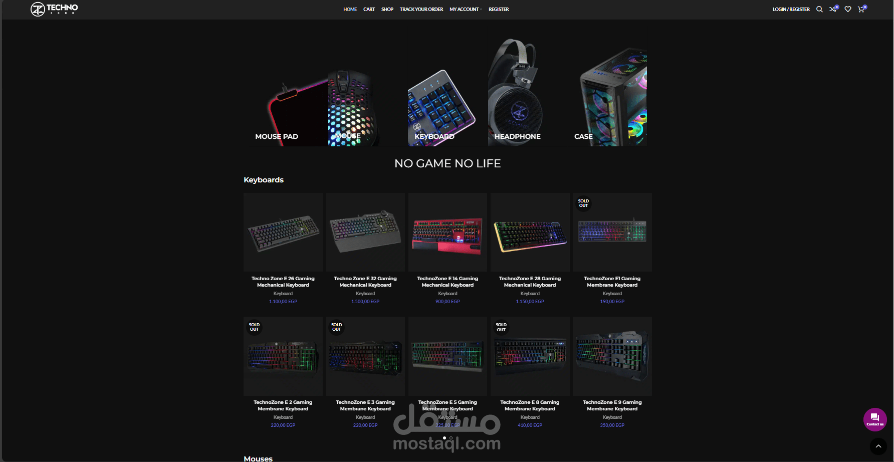 تصميم website