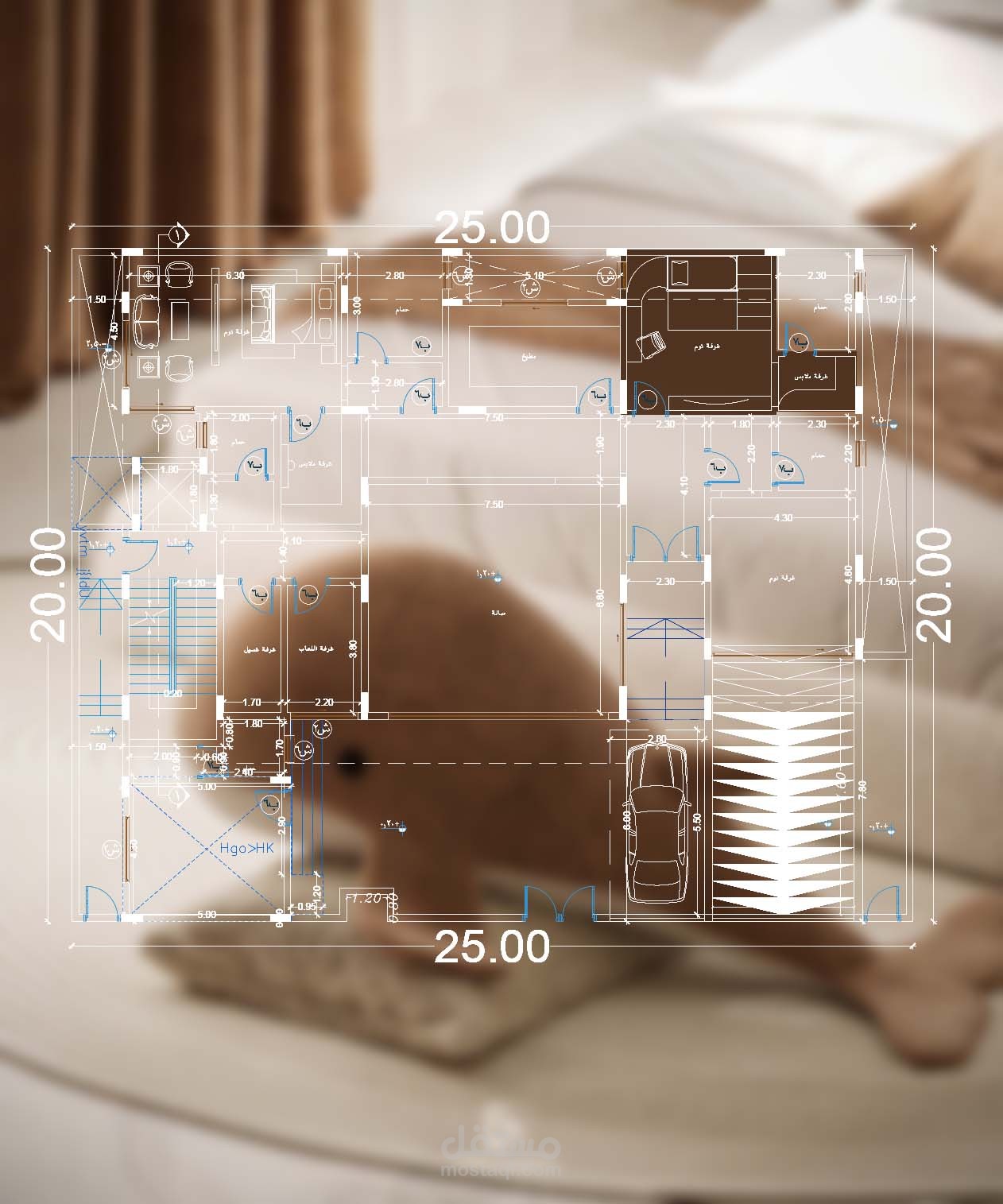 BED GIRL MODERN