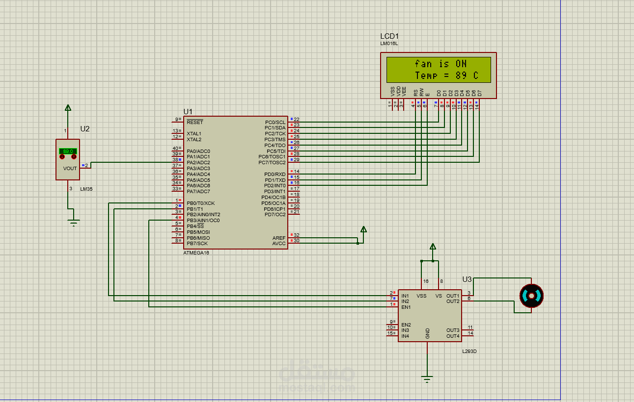 Fan Speed Controller with Temperature