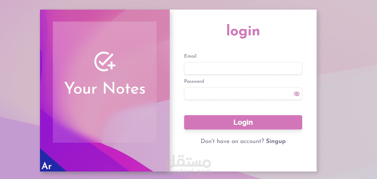 Task management Full-stack project