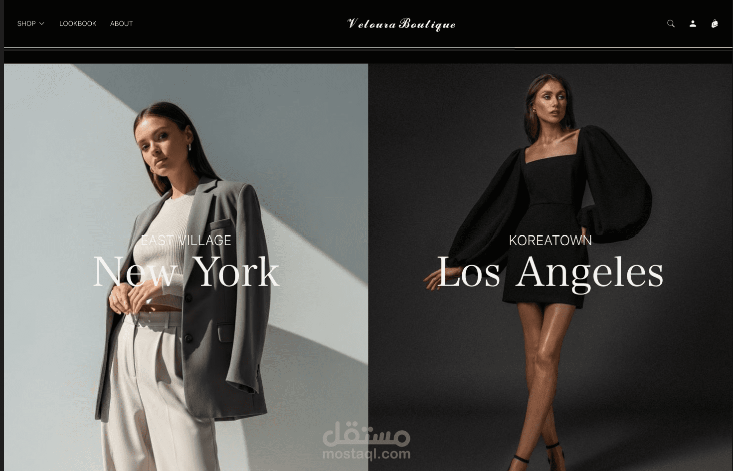 Veloura Boutique UI/UX