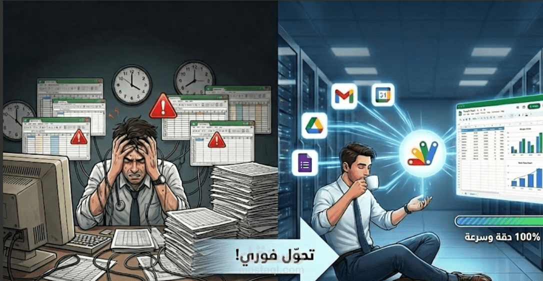 أتمتة Google Sheets بالكامل باستخدام Google Apps Script