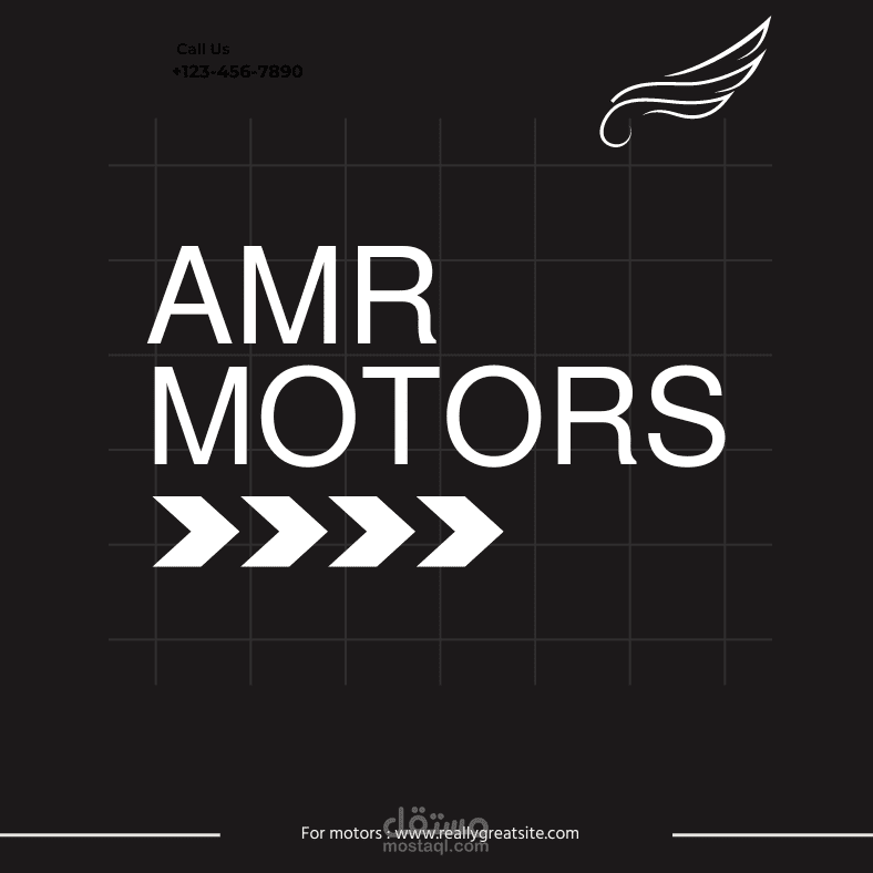 design for motors shop.