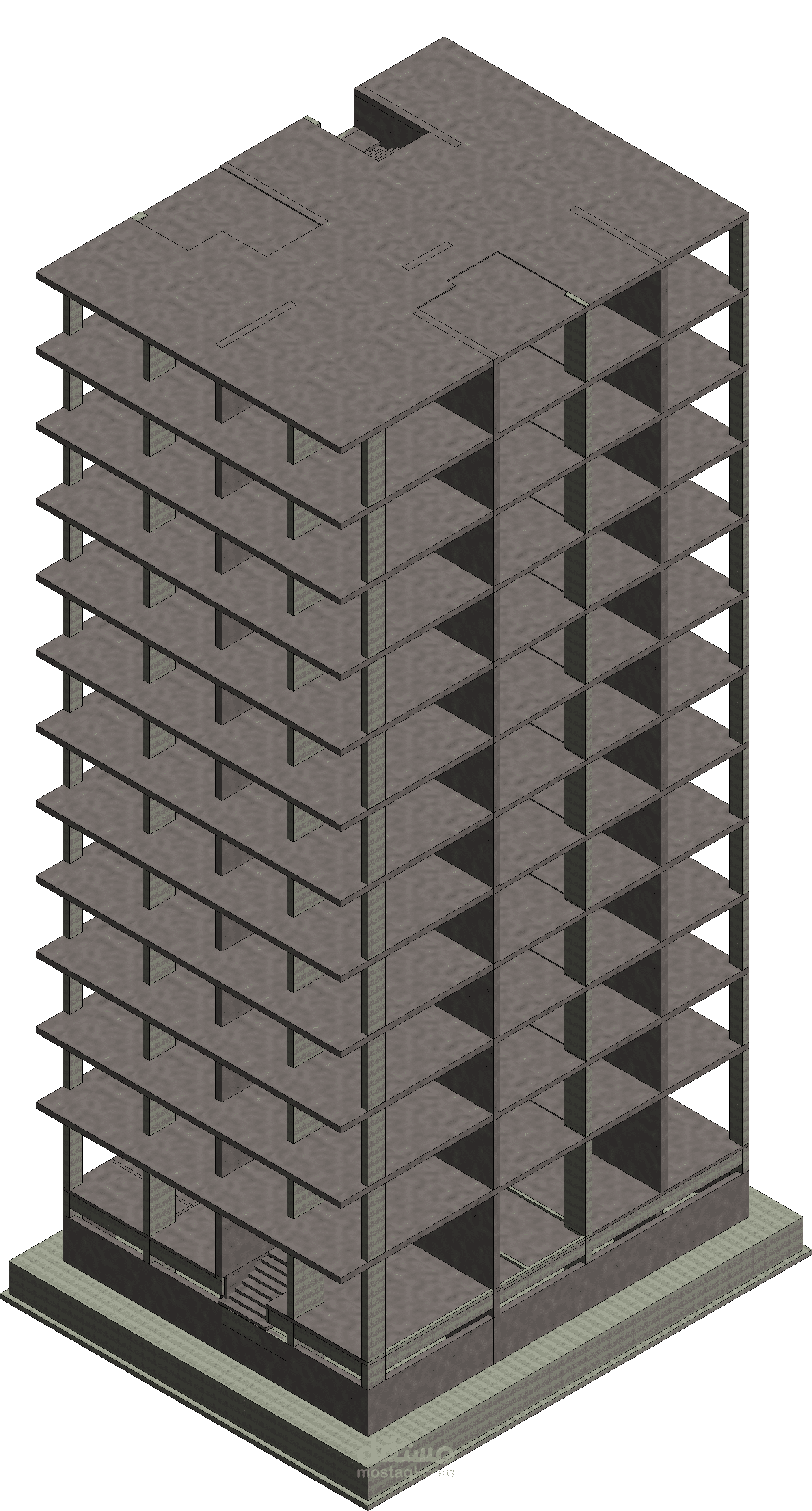 تصميم برج سكني