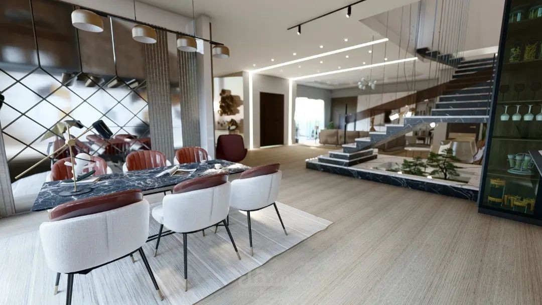 Villa interior design