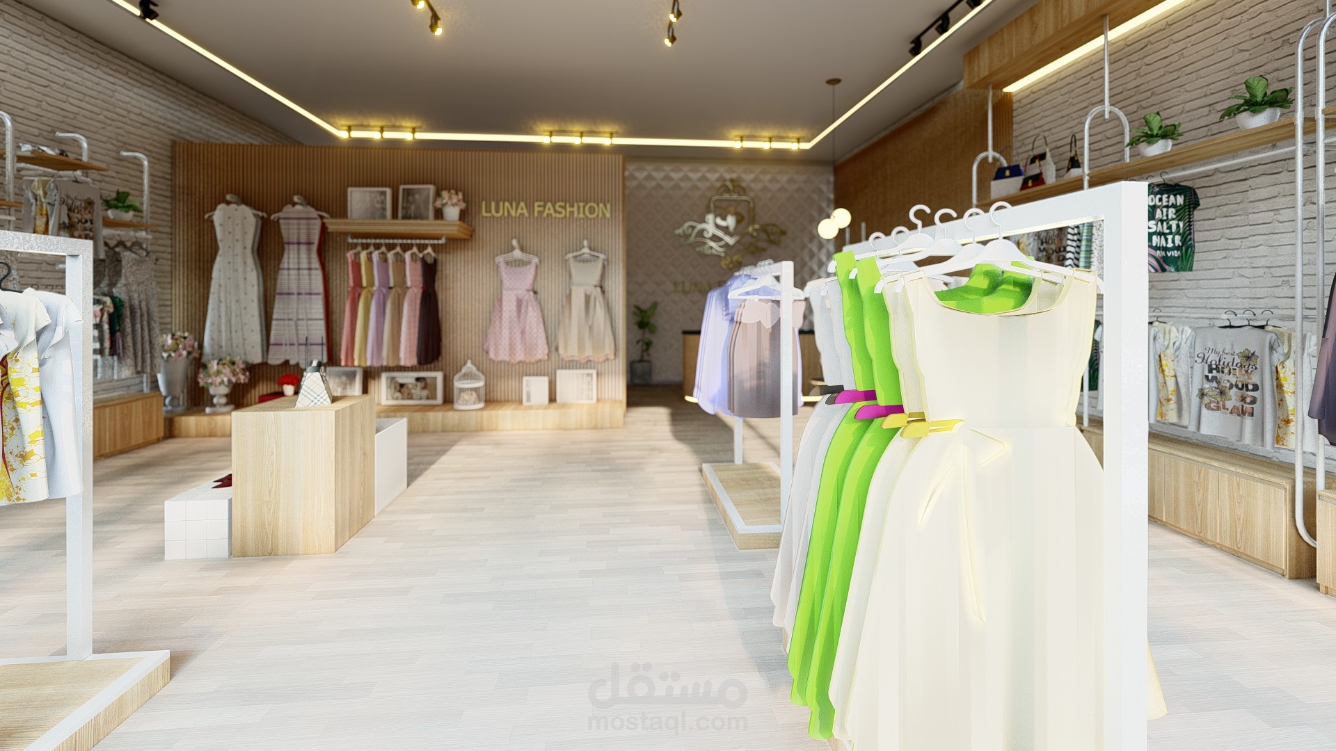 Clothing store design