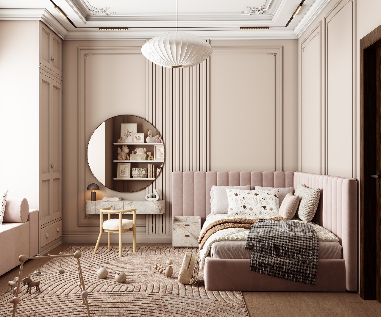 تصميم غرفة طفلة