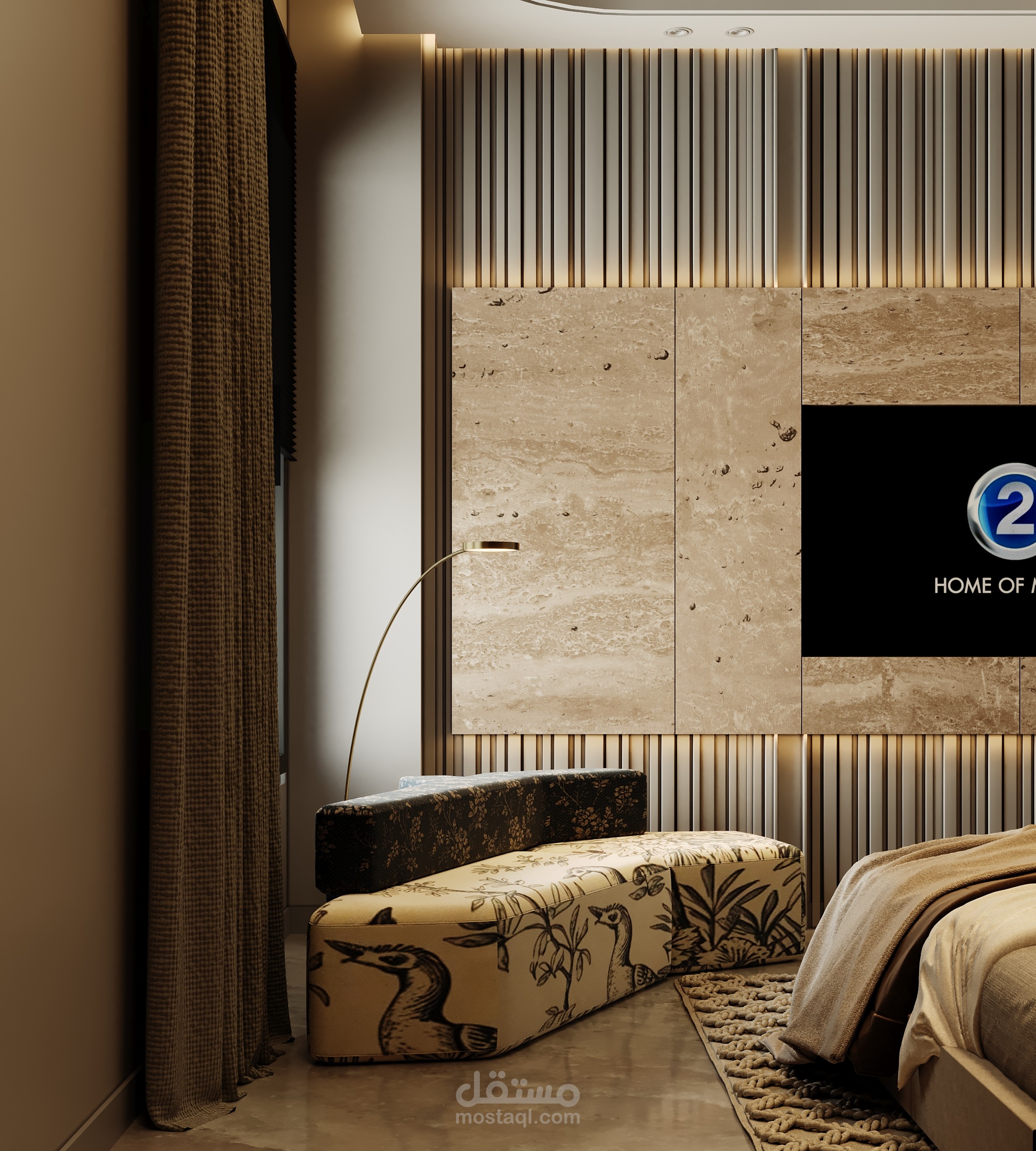 تصميم غرفة نوم ماستر