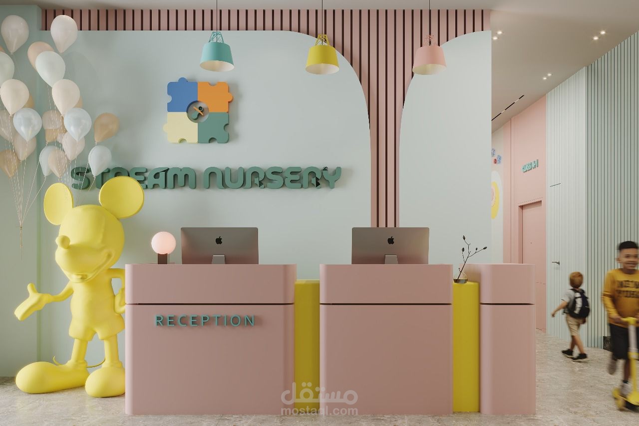 تصميم حضانة stream في القاهرة