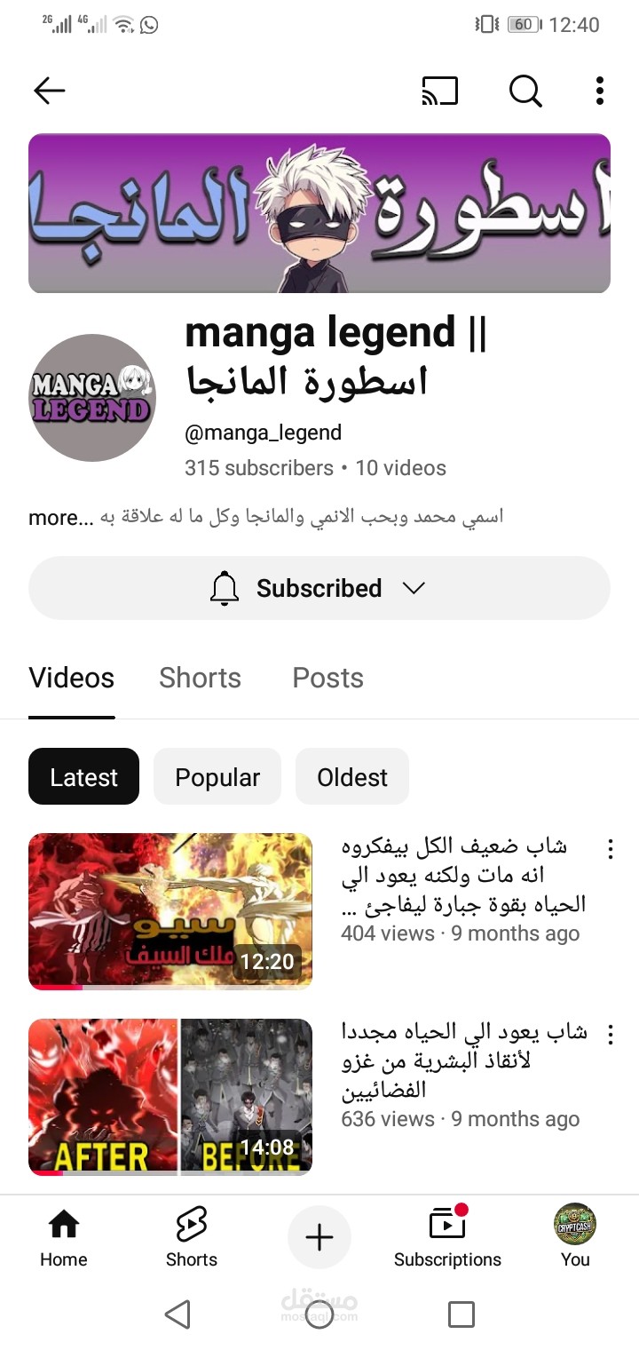 انتاج ملخصات مانهوا
