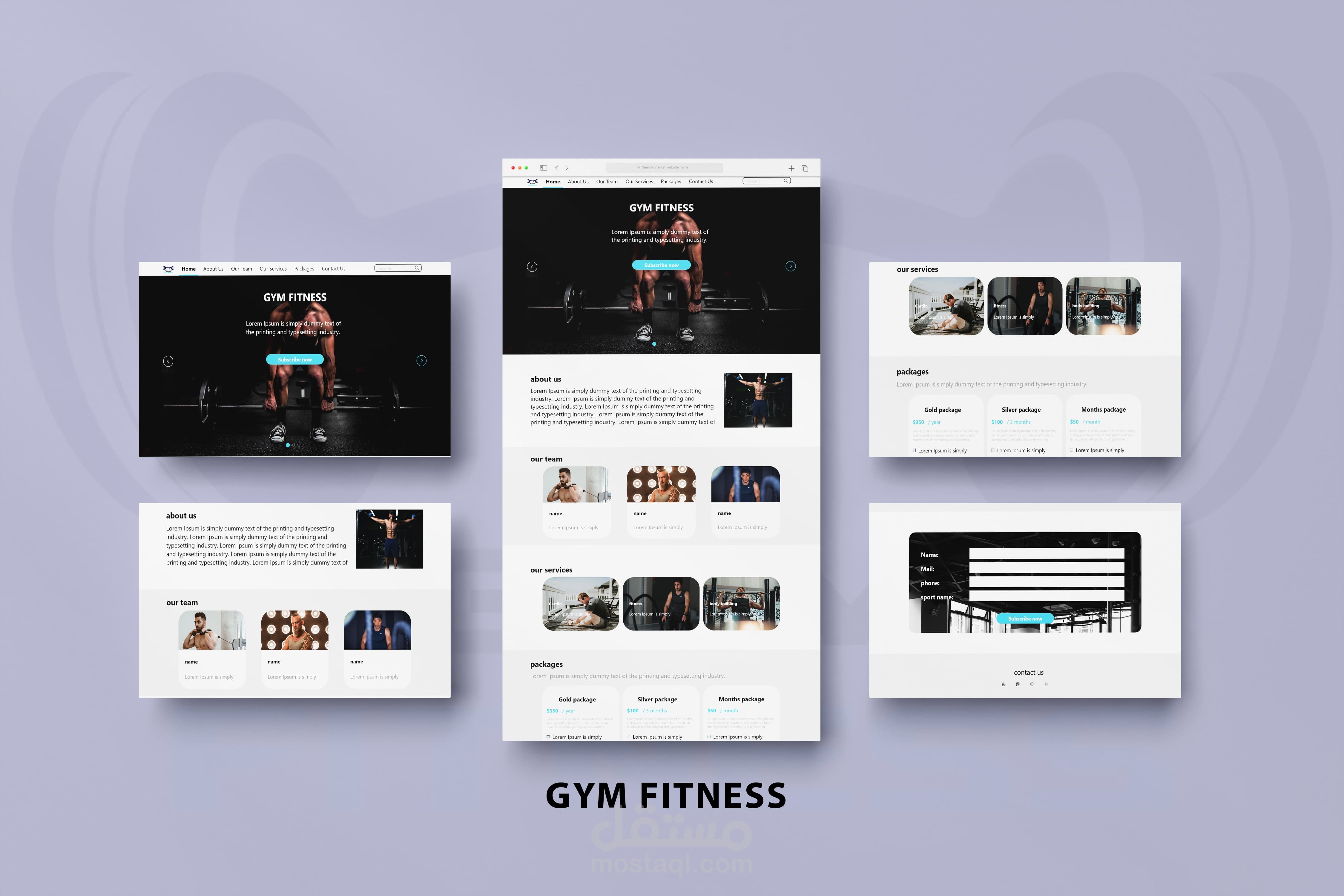 landing page sports