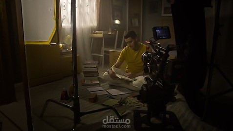 كواليس تصوير اعلان مسابقة اقرأ في إثراء