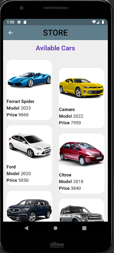 cars application