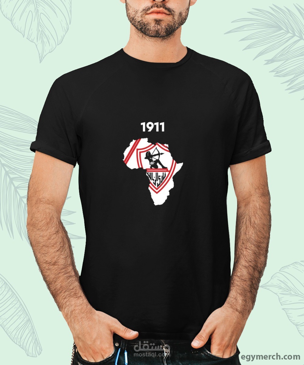 تصميم  تيشيرت للزمالك