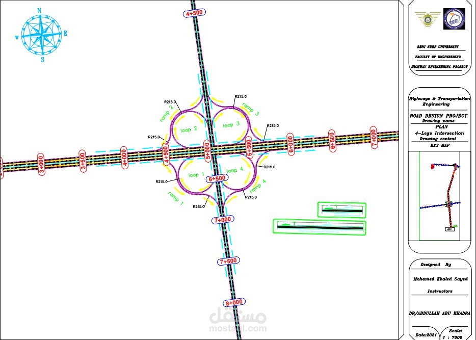 Clover Leaf intersection | مستقل