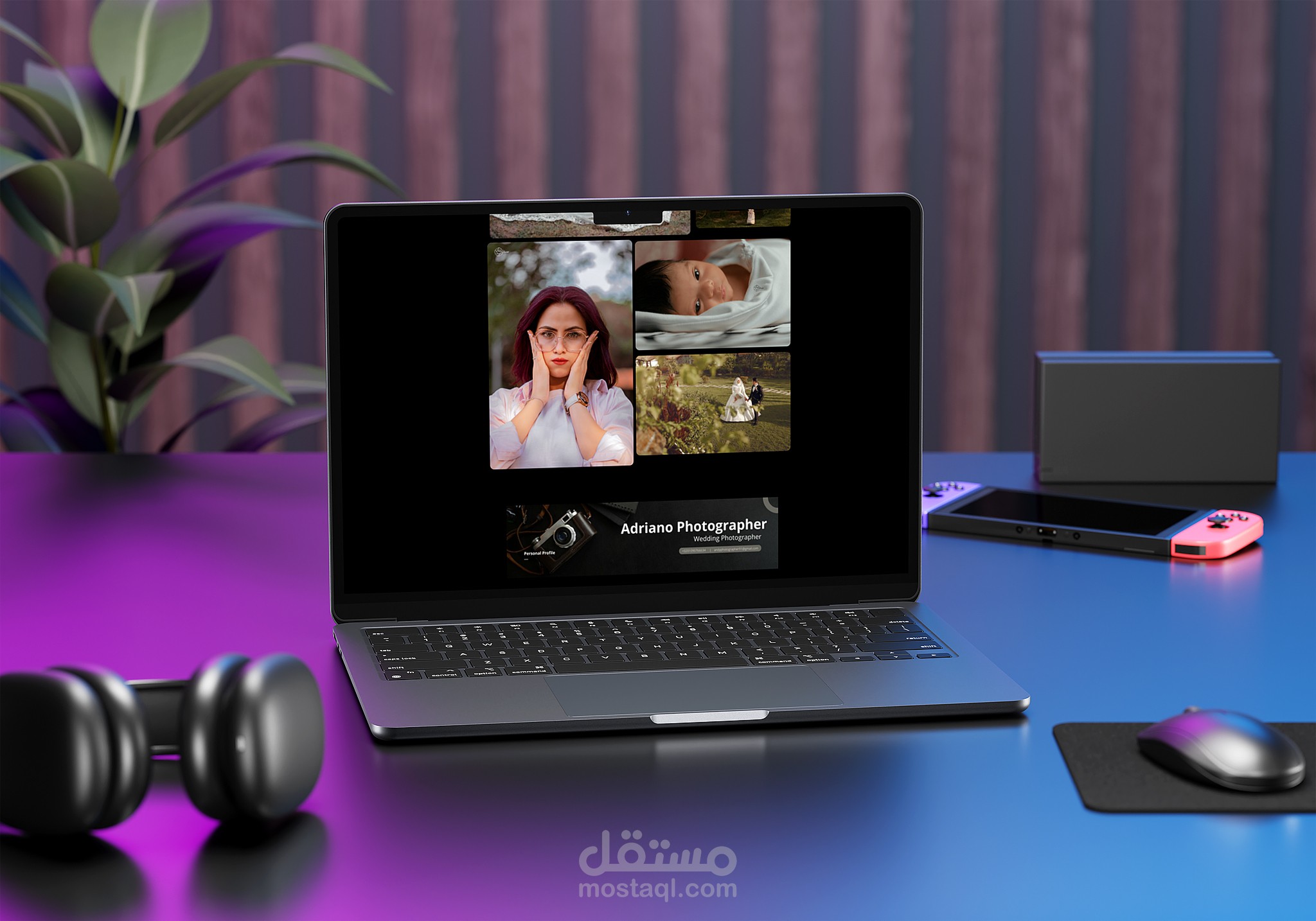 انشاء موقع الكترونى Wordpress تعريفى لفوتوجرافر