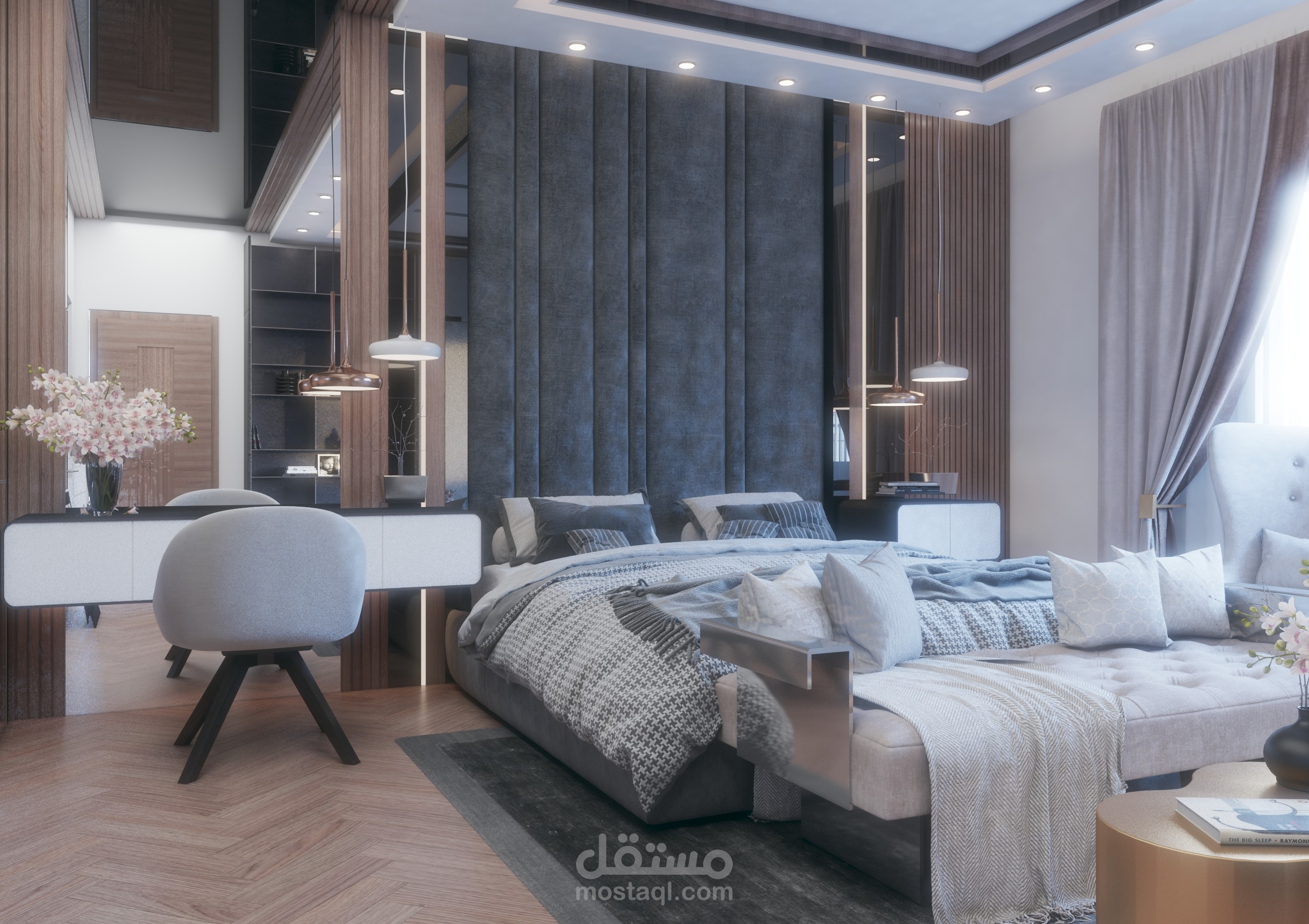 Master BedRoom Design (interior Design)