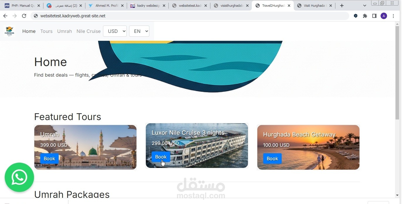 Travel CRM website multi language and booking system-Travel Agency Website Prototype