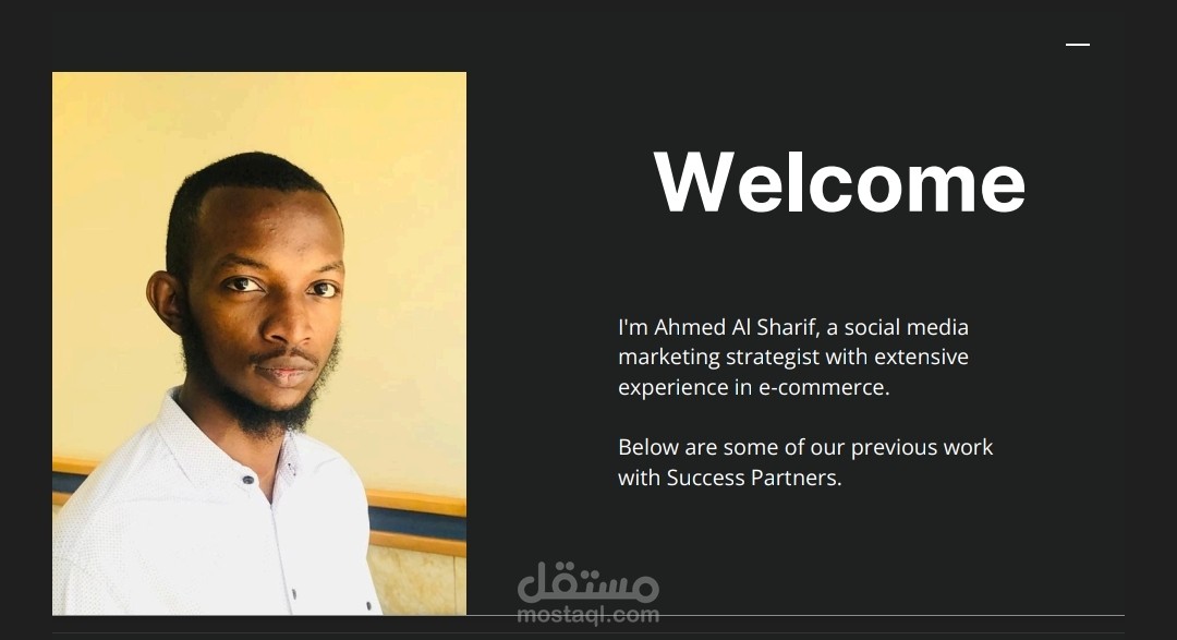 بورتفوليو يجمع اهم الأعمال
