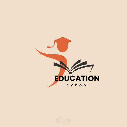 تصميم شعار لمدرسة تعليمية