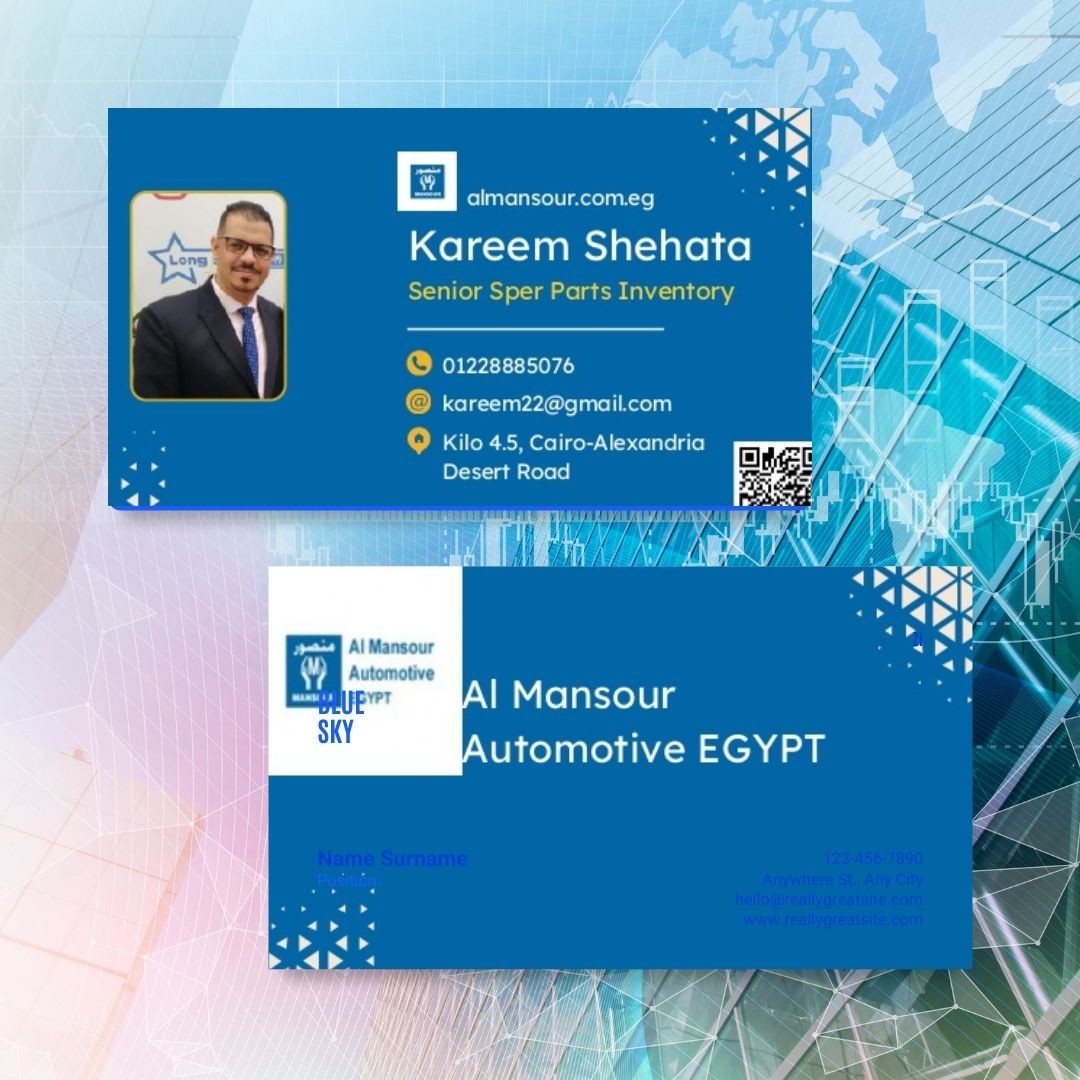 تصميم بزنس كارد