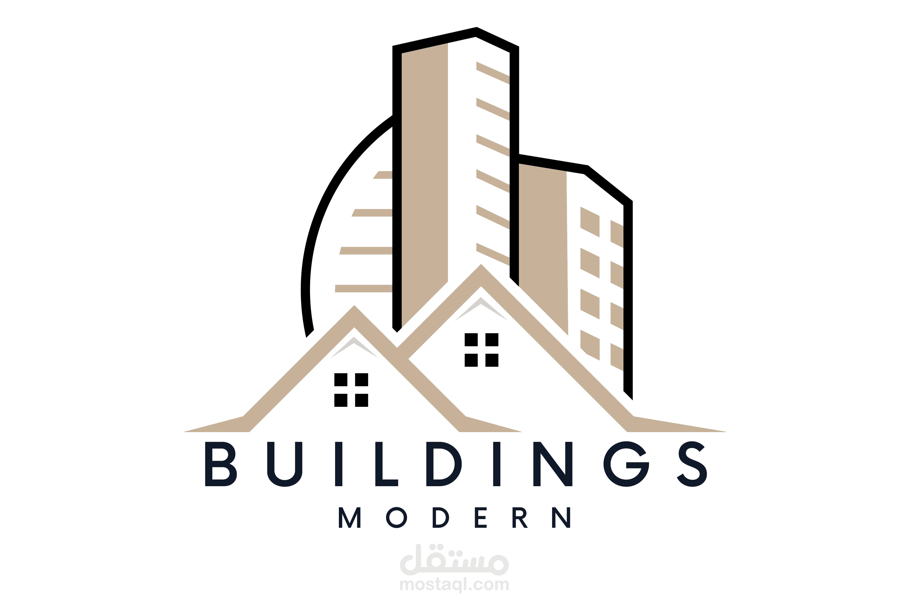 Construction company logo