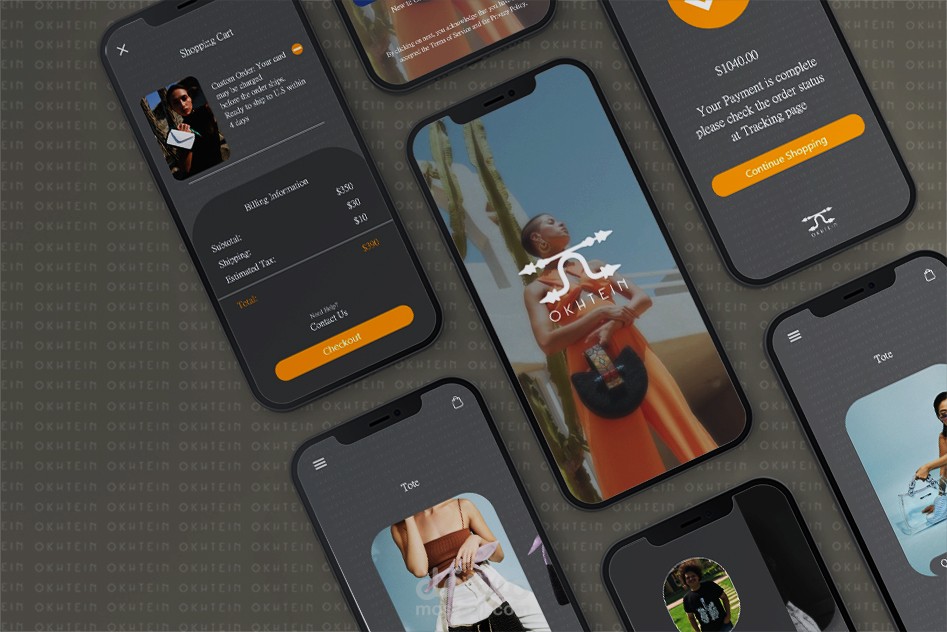 نعرض هنا عينه بسيطه من تصميم المواقع و التطبيقات- Here we show a simple sample of website and application design