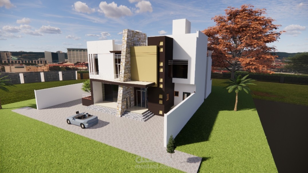تصميم معمارى لفيلا