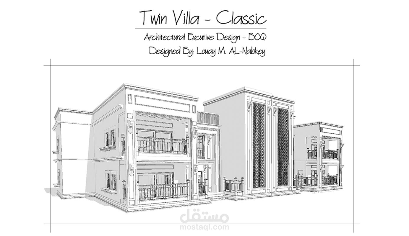 Twin Villa - Classic Style