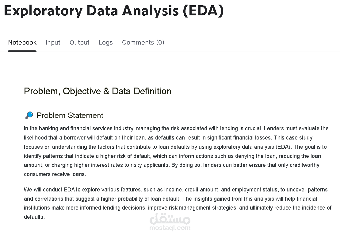 Exploratory  data Analysis