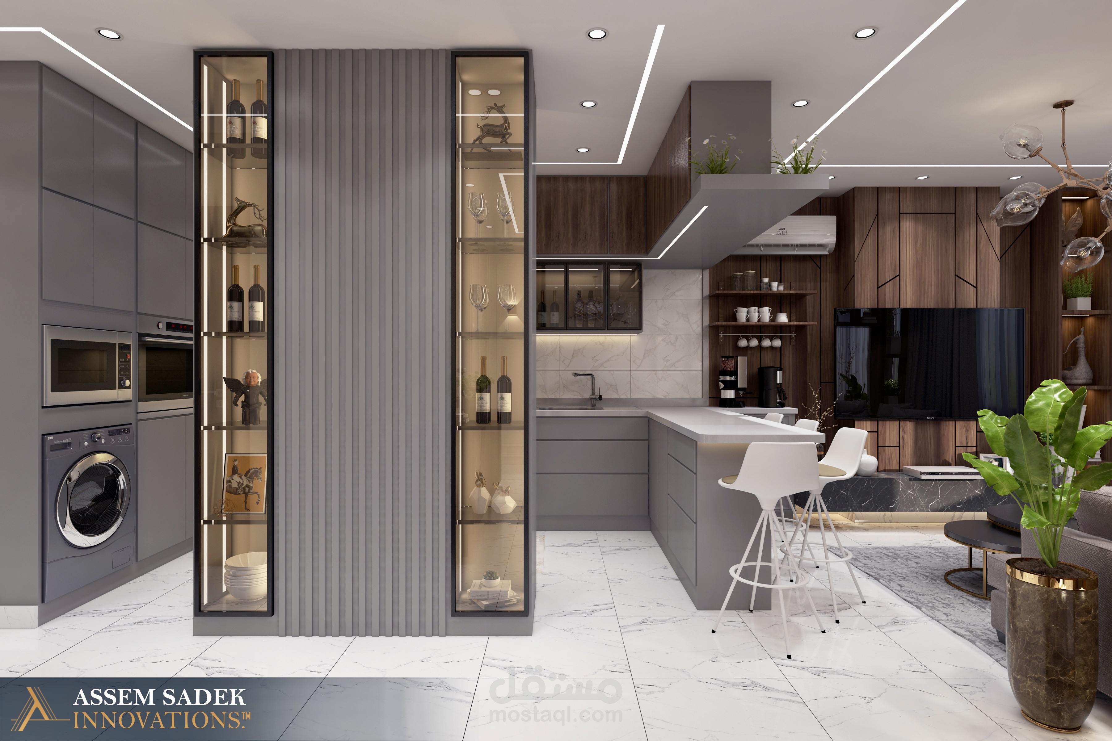 Indoor Apartment 100m2