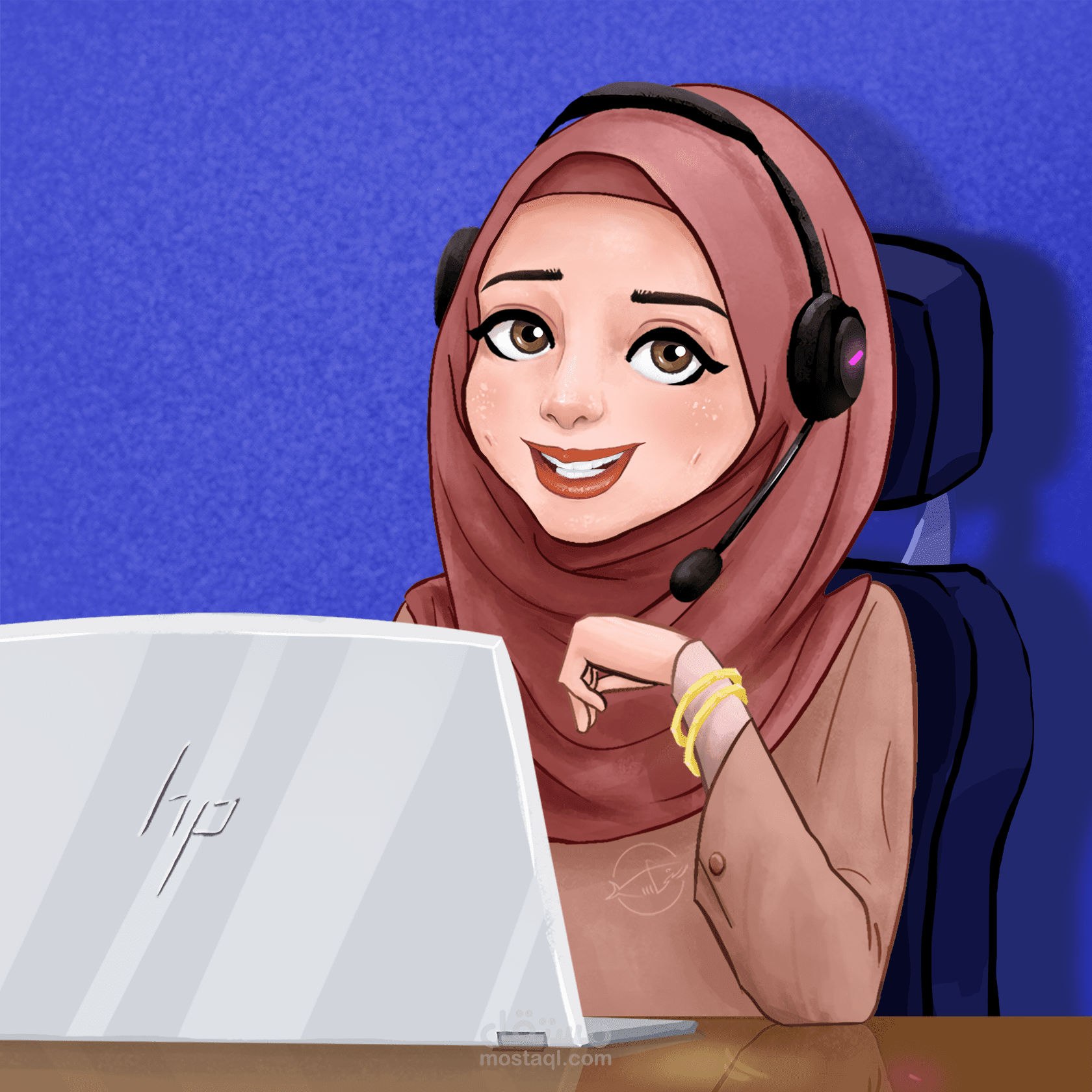 رسم شخصيات بطريقة كاريكاتيرية portrait caricature