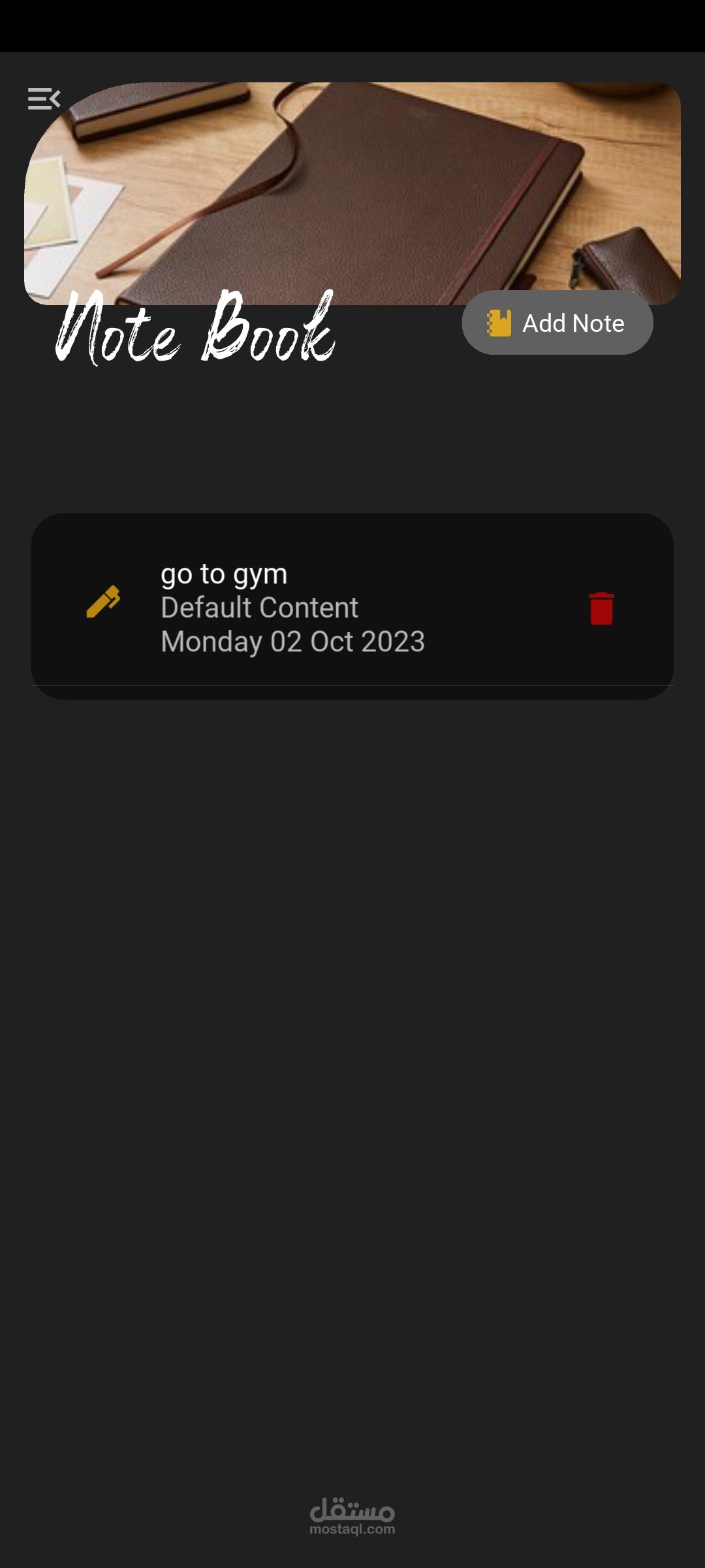 تطبيق ادارة المهام