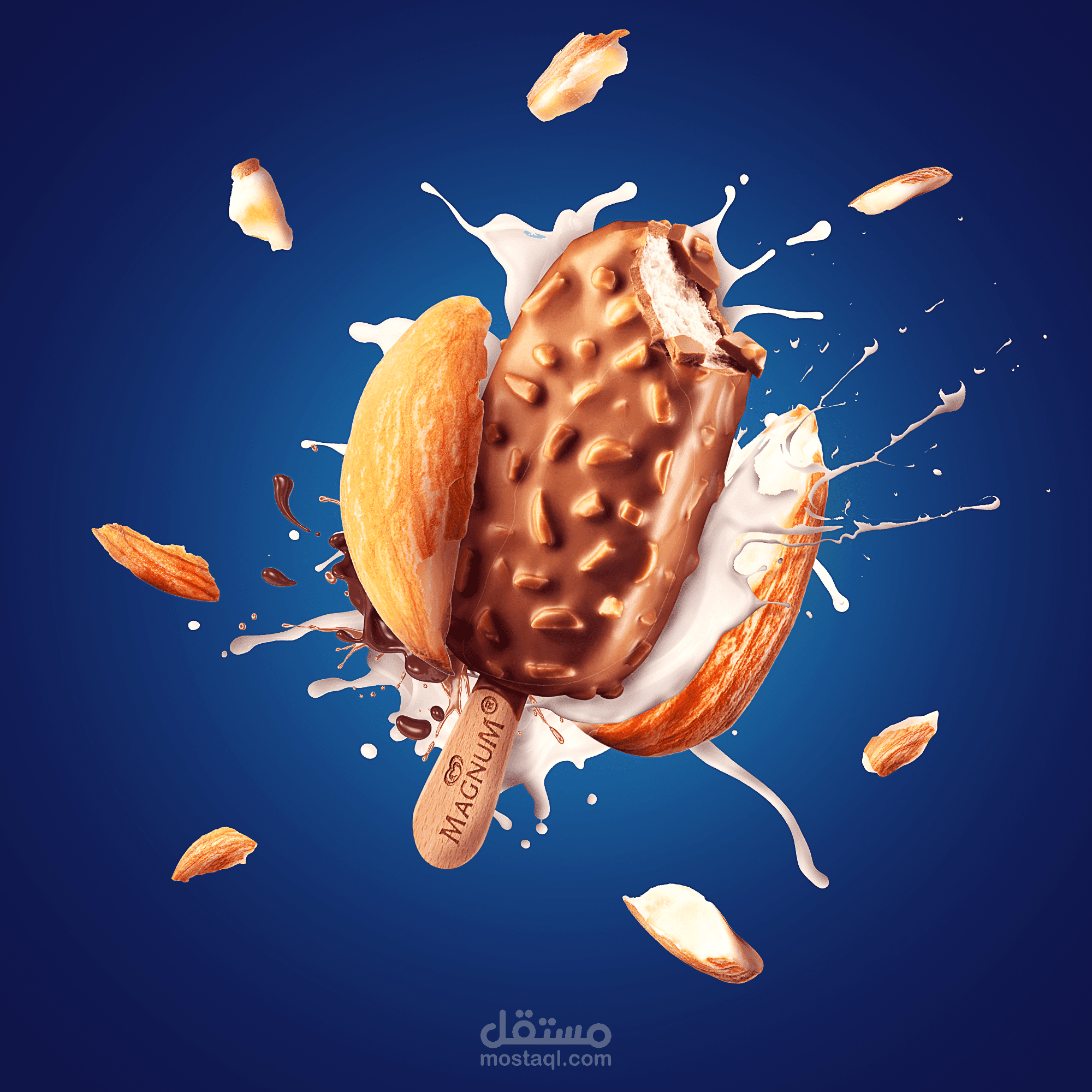 تصميم سوشيال ميديا ايس كريم