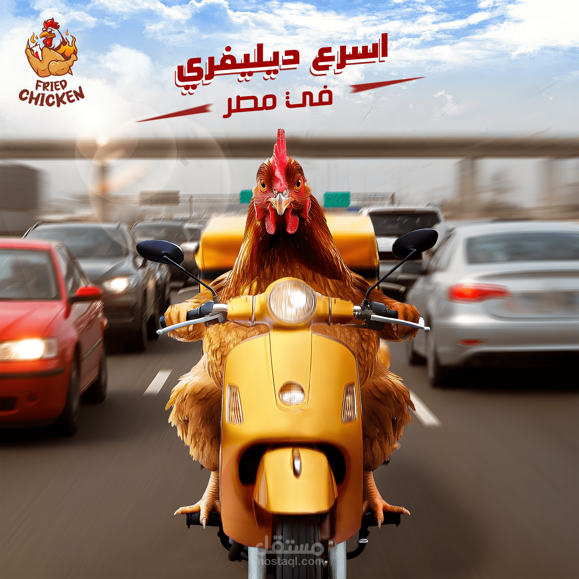 تصميم لمطعم فراخ