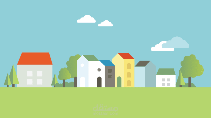 رسم طبيعة لرسوم المتحركة