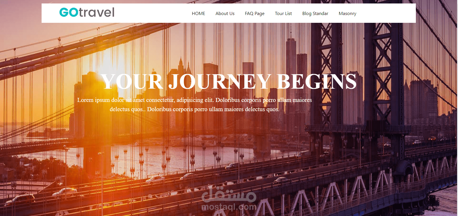 Travel website
