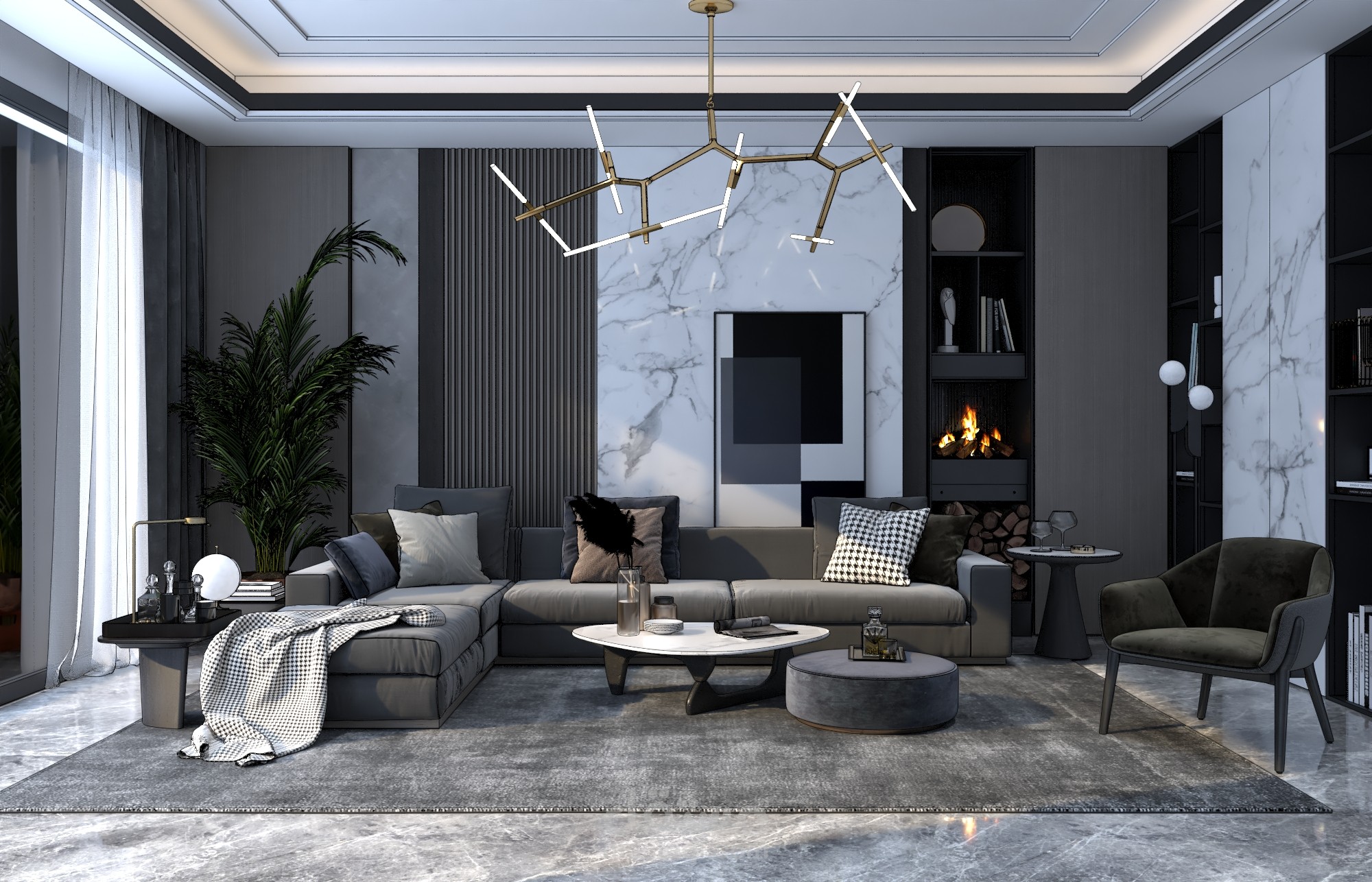 الغرفة جلوس