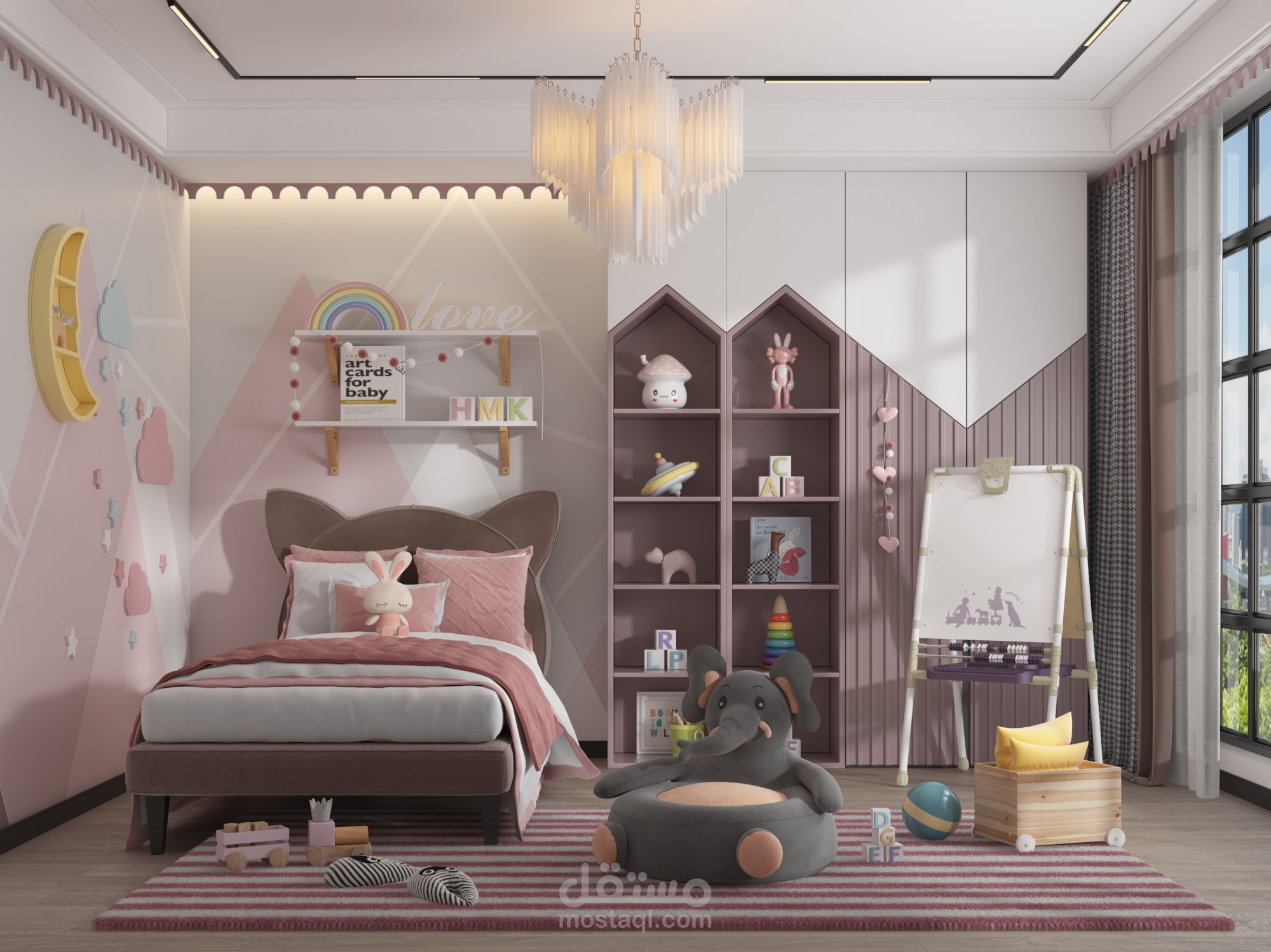 الغرفة النوم اطفال مودرين