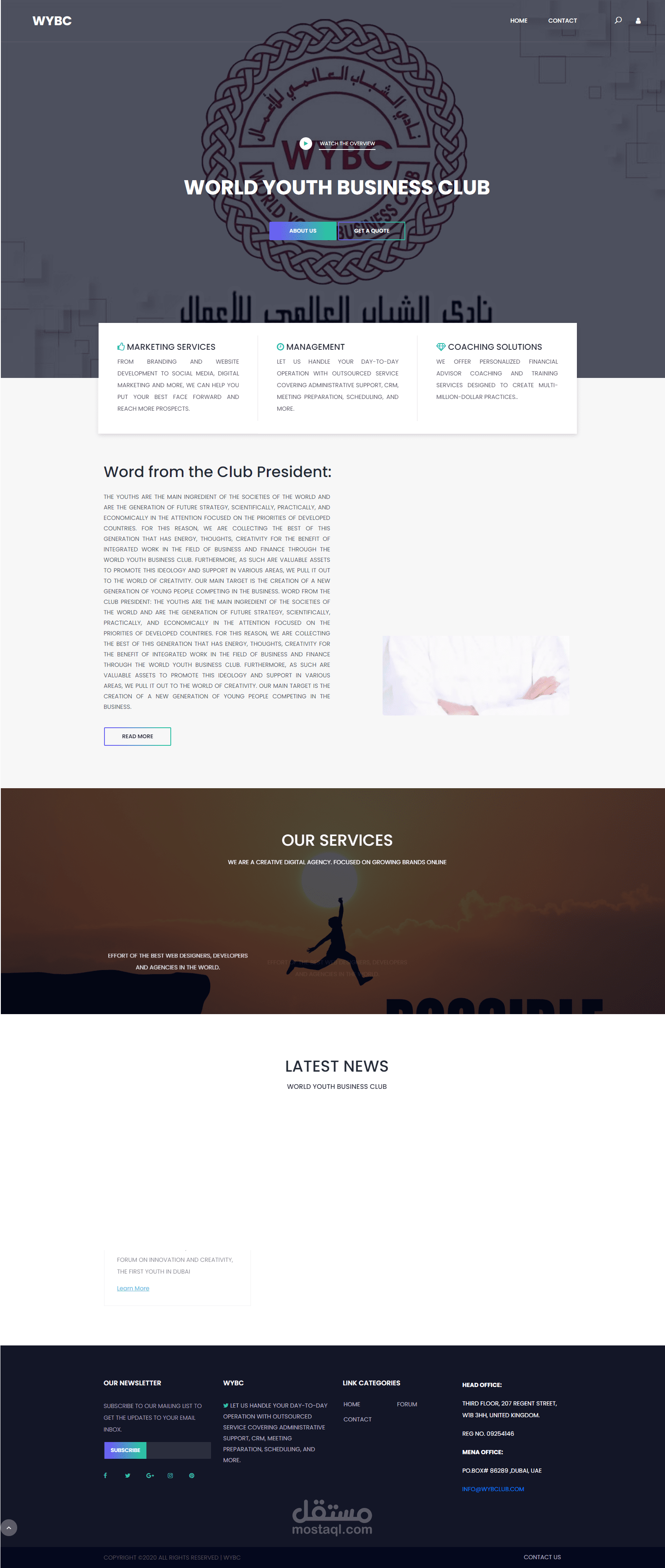 WORLD YOUTH BUSINESS CLUB