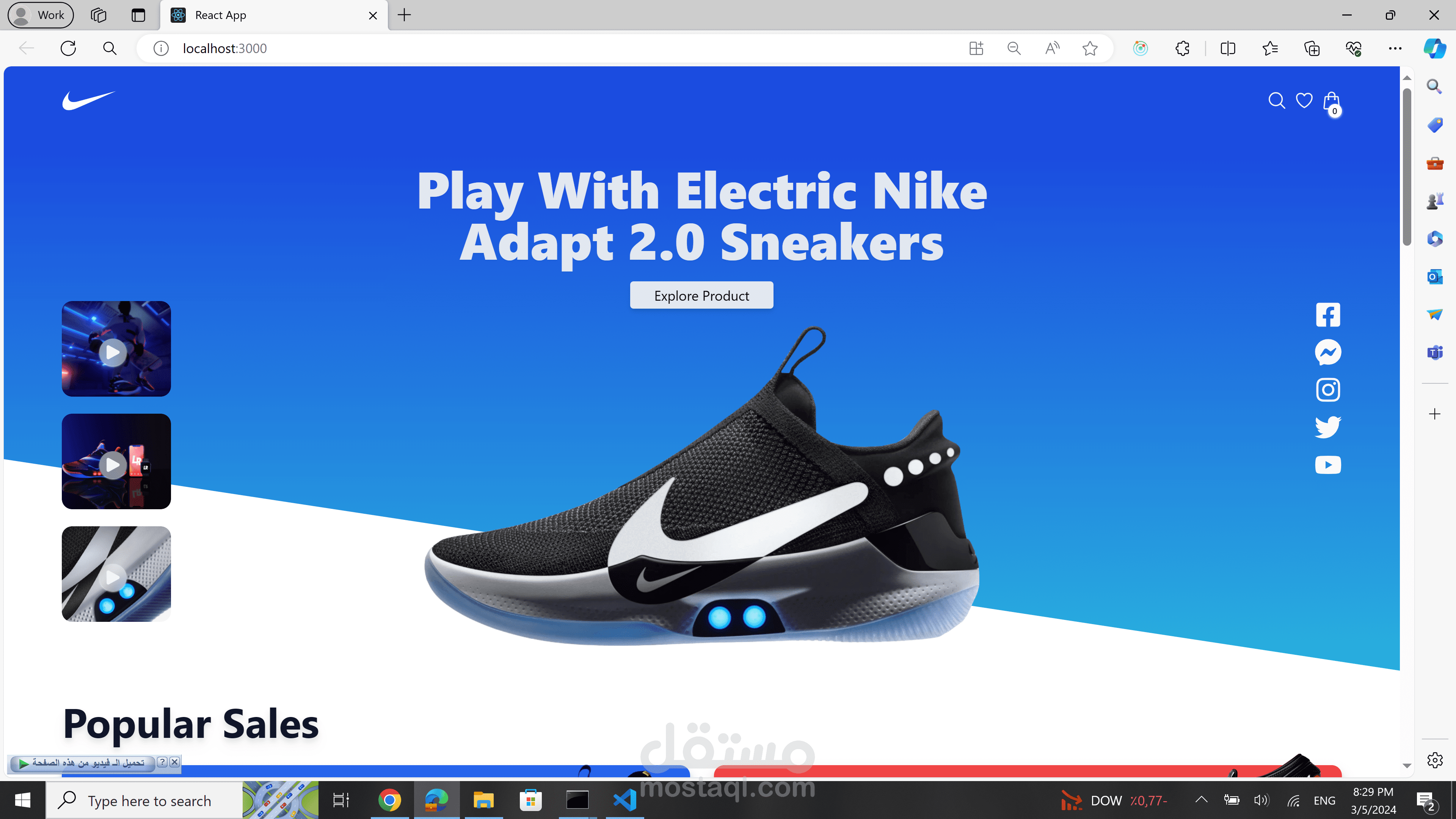 Ecommerce app
