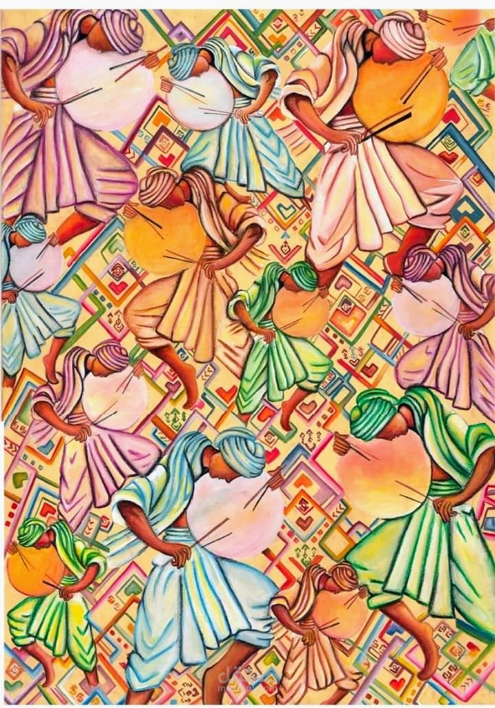 تصميم مفروشات شعبي