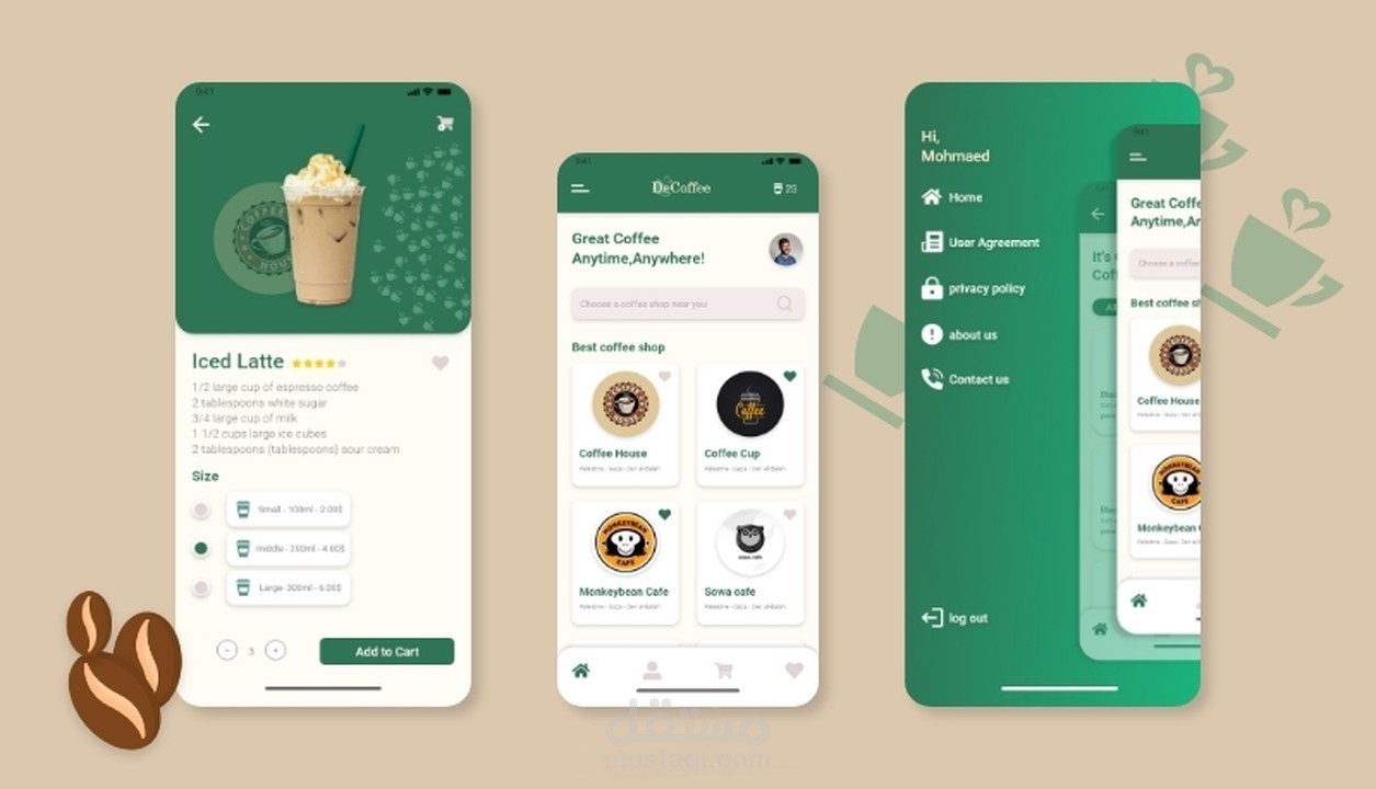 تصميم واجهات لتطبيقات الموبايل عن طريق adobe xd / Figma