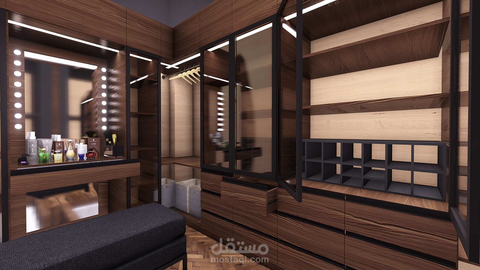 3d design for dressing room