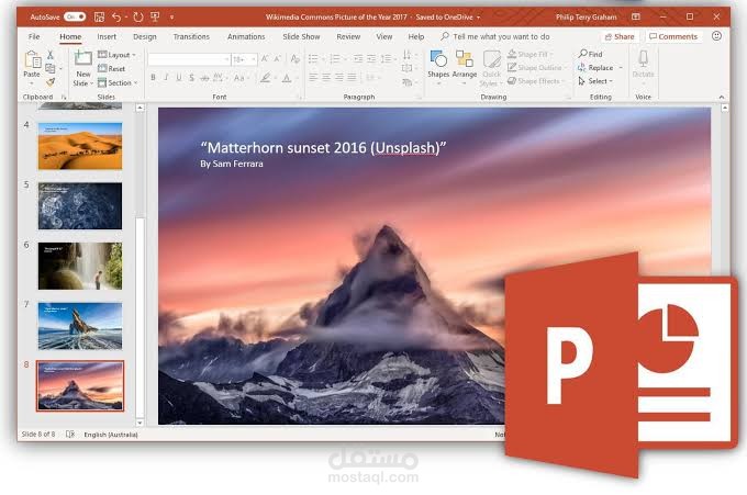 تصميم عرض تقديمي احترافي PowerPoint